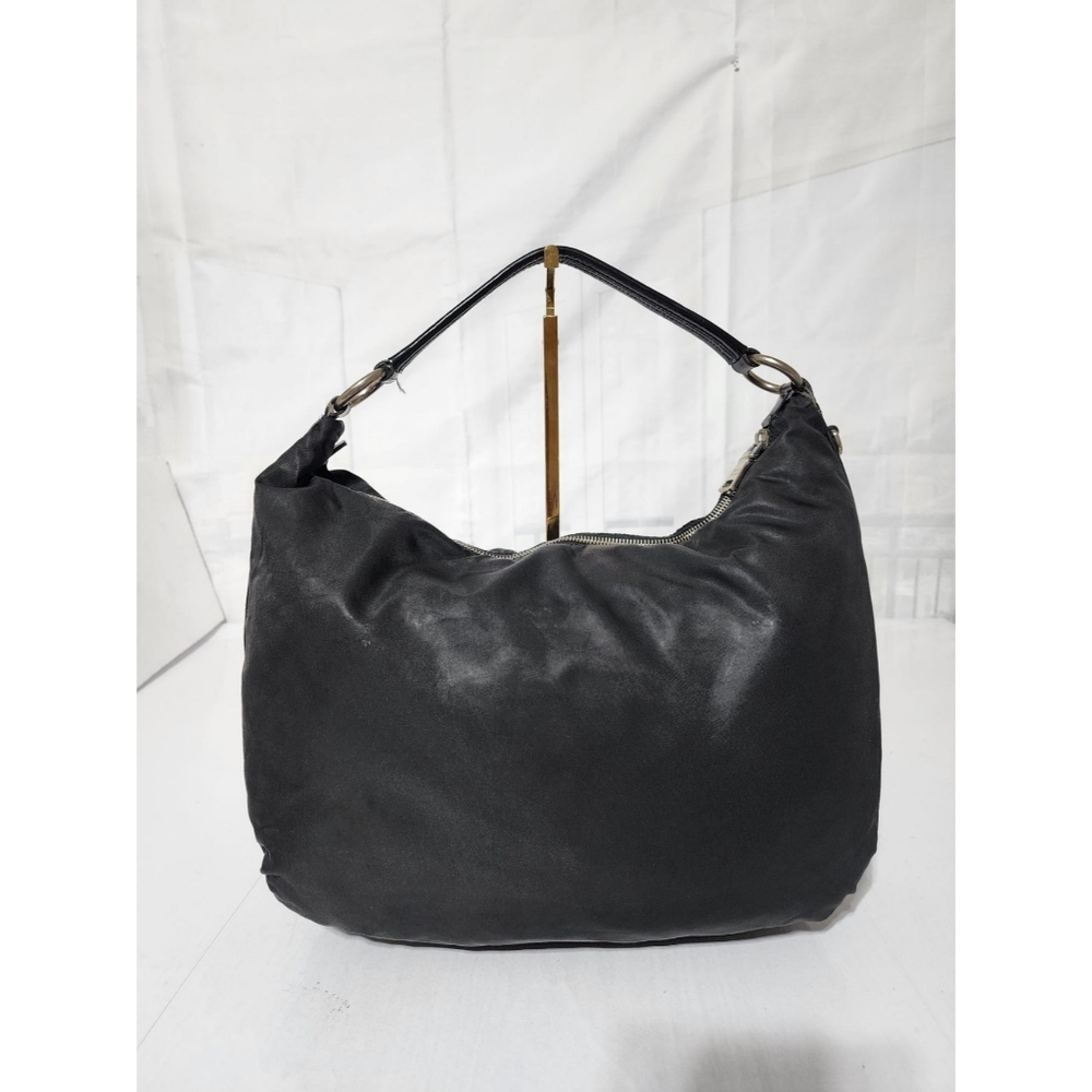 PRADA Tessuto Nylon Saffiano Sacca Shoulder Bag Black - Picture 3 of 16